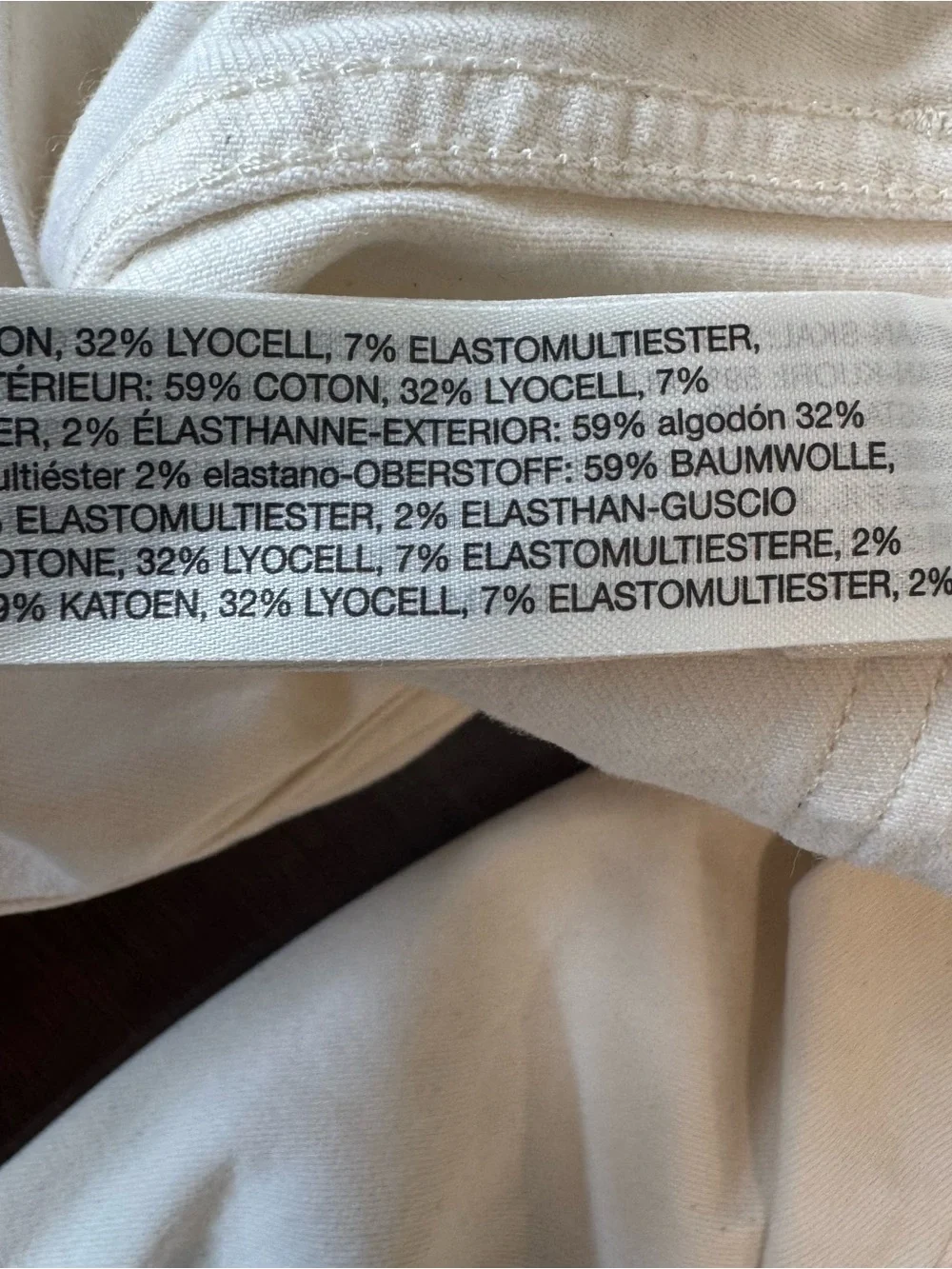 Vuori Mens 28 Pants Benton Stretch Twill Pant Classic Fit Natural Ivory 5 Pocket